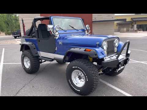 Sold 1983 Jeep CJ7. Complete rebuild. 4.2 L inline 6 fuel injected