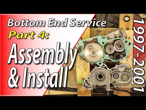 97-01 Honda CR250 - Bottom End Rebuild - Part 4: Assembly & Install