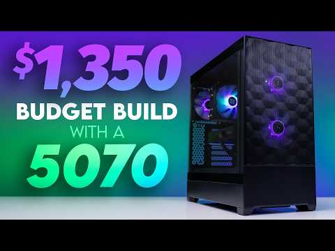 Check out this epic $1350 RTX 5070 Gaming PC!