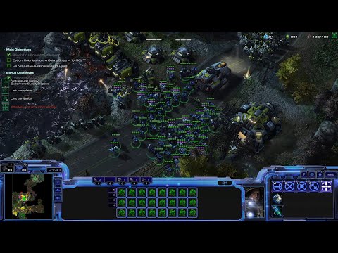 StarCraft 2 Brutal 3 Players Co-op Campaign: Wings of Liberty Mission 5 - The Evacuation