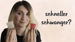 Schneller schwanger durch Menstruationstasse I Zyklusgeflüster