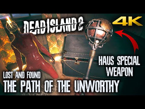 DEAD ISLAND 2 HAUS Secret Weapon Location - The Path Of The Unworthy - Lost & Found Quest (4K 60FPS)
