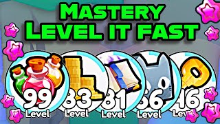 😱 BEST AND FASTEST METHOD *FULL GUIDE* TO LEVEL UP YOUR MASTERY IN PET SIMULATOR 99