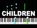Robert Miles Children Piano Tutorial