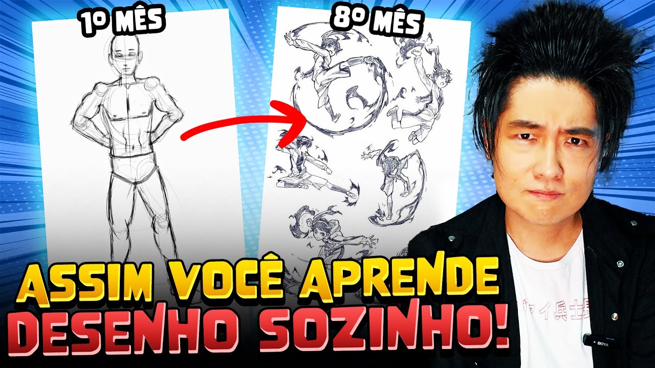 Como desenhar DO ZERO e aprender SOZINHO