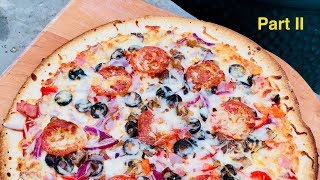 Handmade wooden pizza spatula for the Big Green Egg Part 2