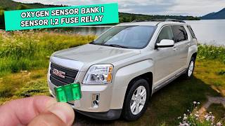 GMC TERRAIN O2 Sensor Bank 1 Sensor 1 2 Fuse Relay Location Replacement 2010 2011 2012 2013 2014 201