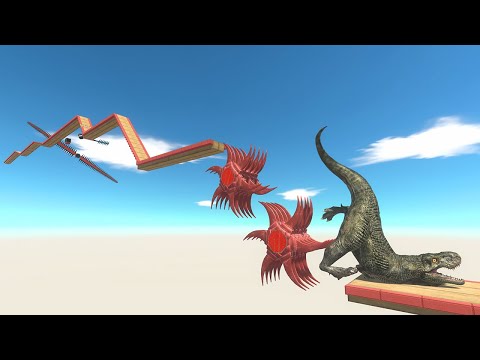 Narrow Road Challenge - Animal Revolt Battle Simulator