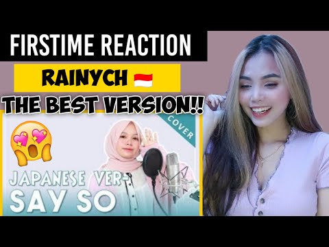 Rainych - SAY SO  Doja Cat | Japanese Version (cover)FILIPINA  REACTION VIDEO