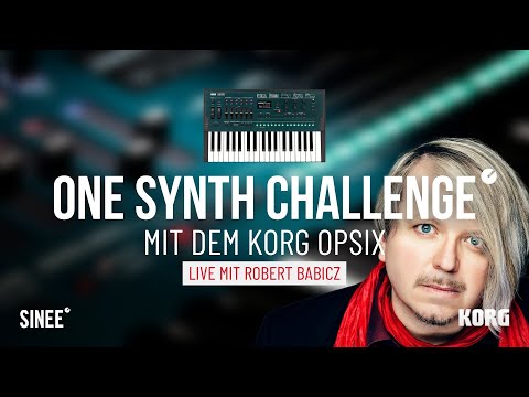 One Synth Challenge – KORG OPSIX w/ Robert Babicz