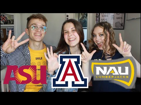ASU vs U of A vs NAU!! *comparing Arizona in-state colleges*