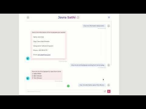 Smart Chatbot AI Javra Software