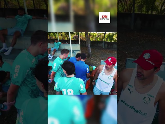 Chama o VAR? Abel Ferreira marca gol polêmico no treino do Palmeiras | CNN ESPORTES