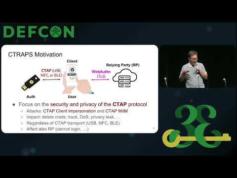 DEF CON 33 - CTRAPS-CTAP Impersonation, API Confusion Attacks on FIDO2 - M Casagrande, D Antonioli