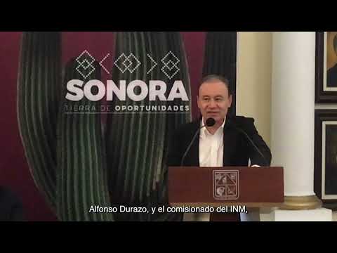 Firman INM y gobierno de Sonora convenio de colaboración en beneficio ...