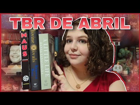 📚 TBR DE ABRIL: HORA DE CUMPRIR ALGUMAS PROMESSAS! // Livre em Livros
