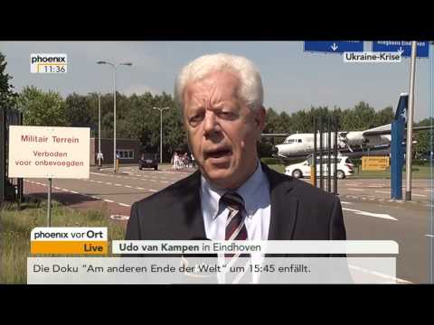 MH17-Katastrophe - Udo van Kampen zur Rückführung der Opfer am 23.07.2014