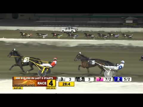 Meadowlands February 27, 2015 - Race 4 - Photosavvy