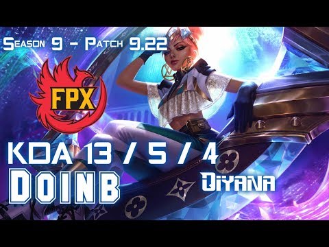 FPX Doinb QIYANA vs LUCIAN Mid - Patch 9.22 KR Ranked