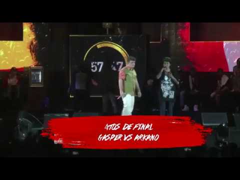 Gasper Vs Arkano - 4TOS DE FINAL - Red Bull Batalla de los Gallos: Final Internacional 2016.