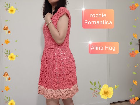 rochie ROMANTICA (crochet dress) платье крючком