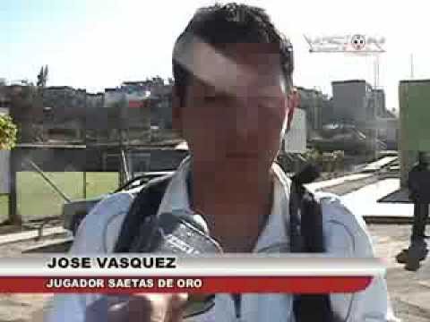 JOSE VASQUEZ VOLANTE SAETAS DE ORO - Visión Deportiva 2013 Pueblo TV Canal 39