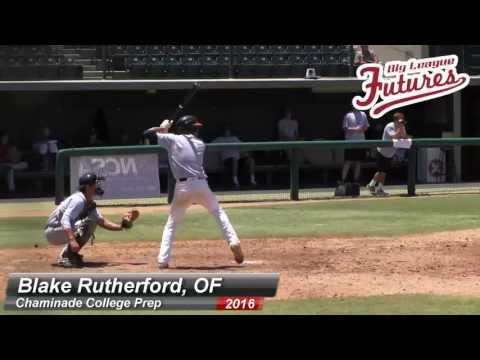 BLAKE RUTHERFORD PROSPECT VIDEO, OF, CHAMINADE COLLEGE PREP CLASS OF 2016