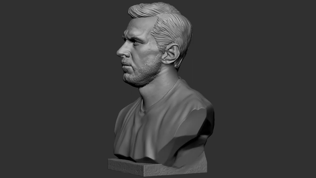 Lionel Messi 3D Print Model