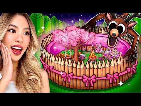 I Built The CUTEST OP BASE in 99 Nights in The Forest..