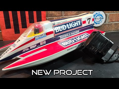 Awesome Vintage MRP Bud Light Seabold Racing F1 Tunnel Hull - Subscriber Mail Day