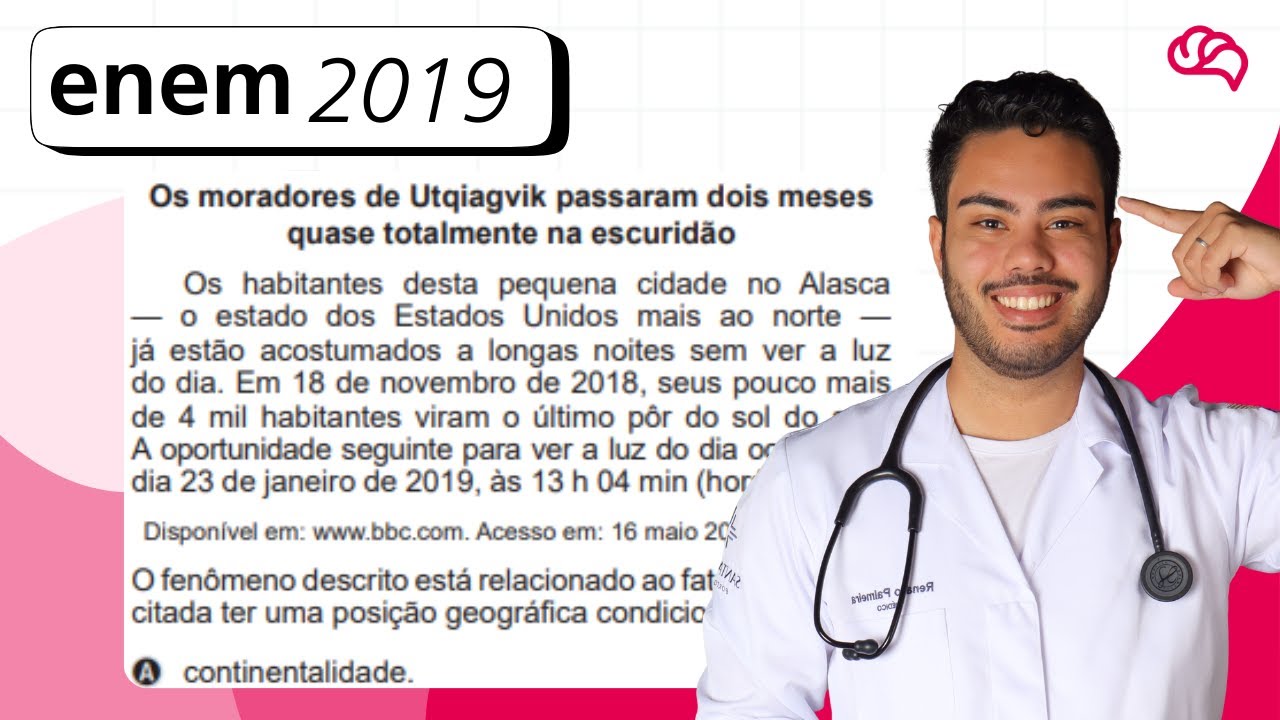 Resolução em Vídeo — Questão 89 ENEM 2019