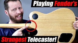Video thumbnail for Playing Fender's STRANGEST Telecaster! by Darrell Braun Guitar