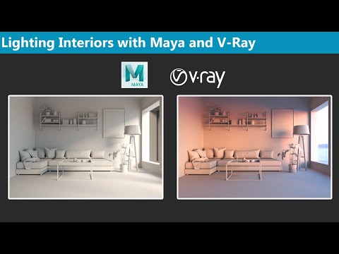Getting Started with V Ray Lighting in Maya