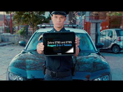 Zebra ET80/ET85 Rugged 2-in-1 Tablet Short Public Safety Video
