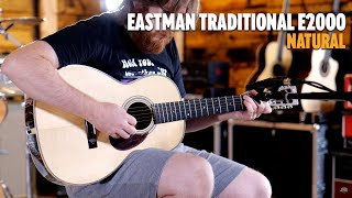 Video thumbnail for No Talking...Just Tones | Eastman Traditional | E20OO - 12-Fret 00 - Natural by Peach Guitars