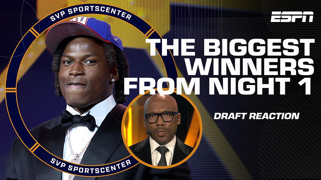 NFL Draft Round 1 Reaction 👀 The Giants got foundational picks – Louis Riddick | SC with SVP
