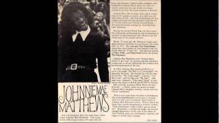 Johnnie Mae Matthews, RIP(& Grp) - My Little Angel - 1962 Sue 755..wmv
