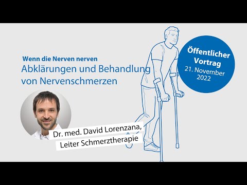 Public lecture: When nerves get on your nerves