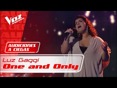 Luz Gaggi - “One and only” - Blind Auditions - The Voice Argentina 2021