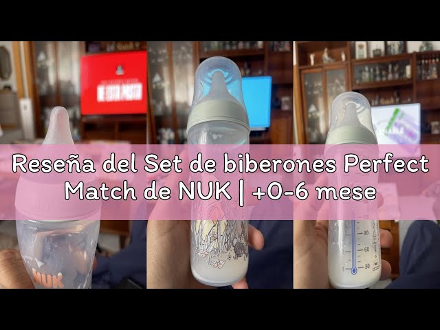 Vídeo relacionado con NUK Perfect Match Air Chupete | 0-6 meses | Chupetes ortodónticos que facilitan la ventilación y evitan la irritación | 95% de aceptación por parte de los bebés** | Disney Winnie the Pooh | 2 unidades