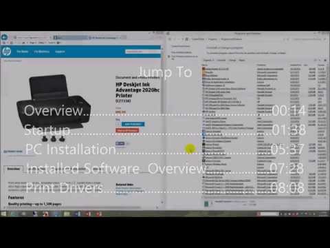 Thumbnail for HP Deskjet Ink Advantage 2020hc Software & PC Installation
