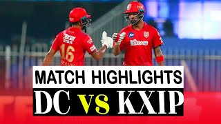HIGHLIGHTS : KXIP vs DC IPL 2020 MATCH 38 FULL HIGHLIGHTS