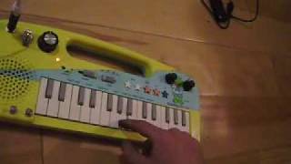 Video thumbnail for circuit bent casio ep-10 muppet babies keyboard by exfade electronics