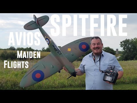 Avios - Spitfire Mk.1a - 1450mm - Maiden Flights