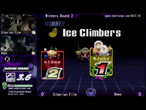 SG at GU 13.10: Serbian Film (Ice Climbers) vs. Bees! (Olimar)