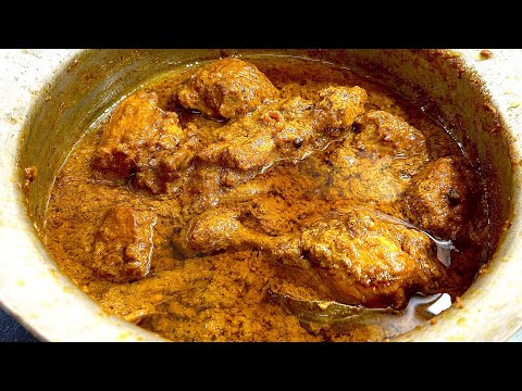 The Most Viral GOLDEN CHICKEN KORMA Of Jaipur | Super Best CHICKEN KORMA Recipe -