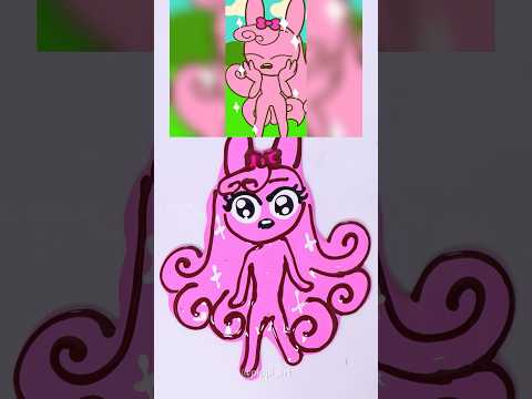 INCREDIBOX SPRUNKI Retake Sinner Edition Aqua is jealous of Pinky #sprunki #pinky #animation #oren