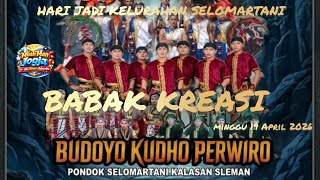 Download lagu #live BUDOYO KUDHO PERWIRO(kreasi]dalam rangka HARI JADI KELURAHAN SELOMARTANI 80/19 APRIL 2026 mp3