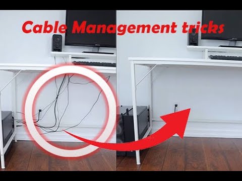 Best Life Hacks For Gaming PC Desk Cable Management 2021 | Amazon Product