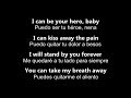 ♥ Hero ♥ Héroe ~ by Enrique  Iglesias - subtitulada en inglés y español